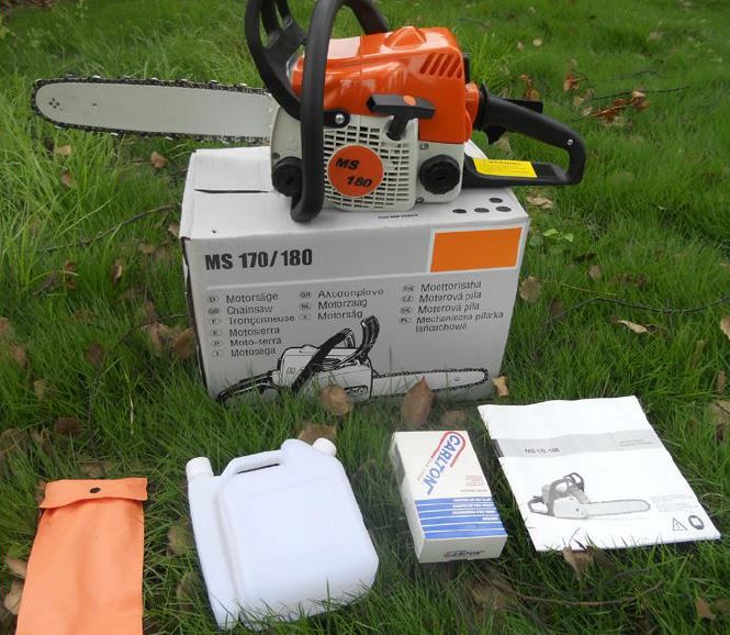Ms170 Ms180 Chainsaw and Chain Saw Ms180 Ms170 Gasoline Chainsaw